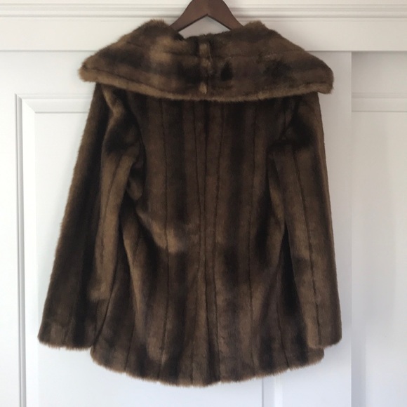 Aqua Faux Fur Jacket - Picture 3 of 3